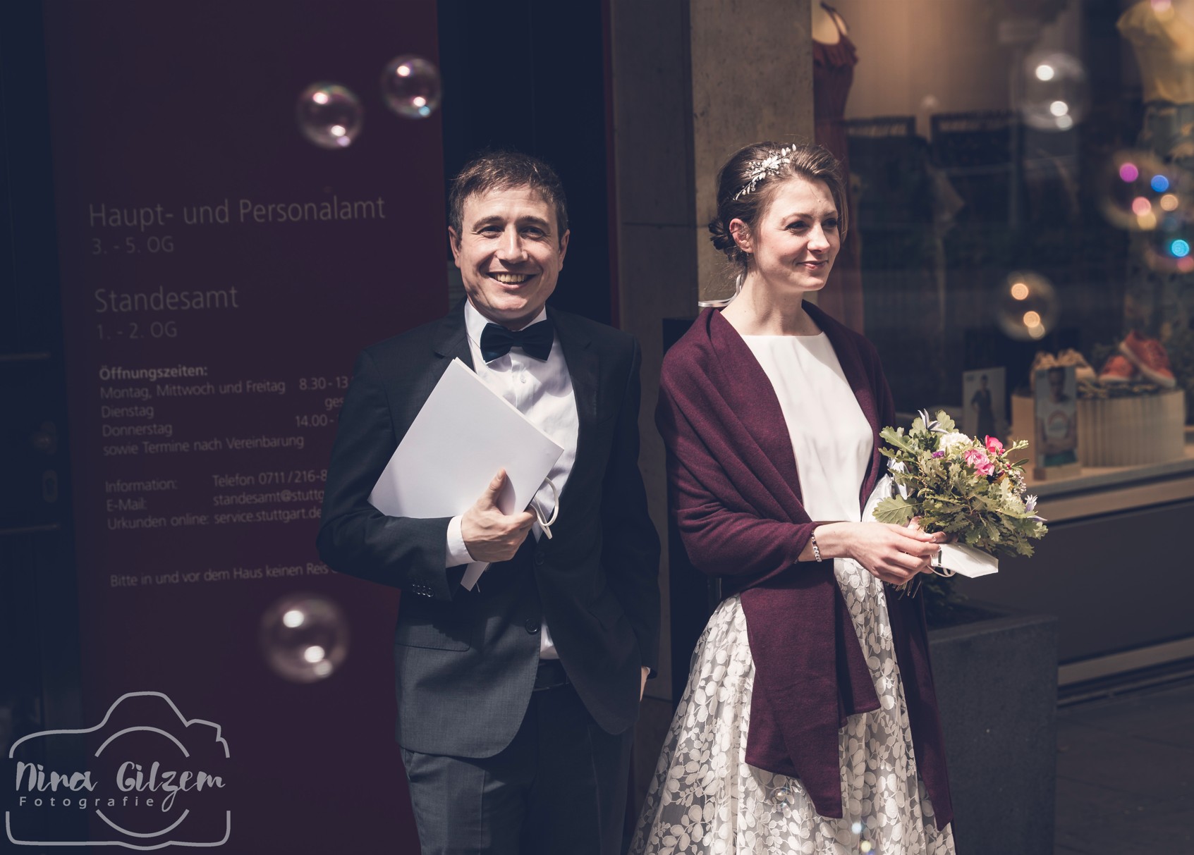 Standesamtliche Hochzeit in Stuttgart